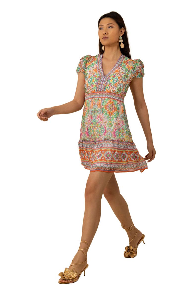 Hale Bob Aubrey Chiffon Dress, Alternate, color, 