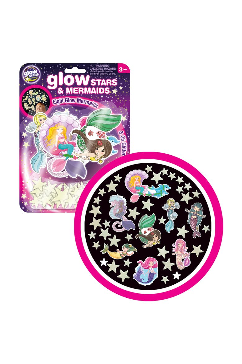 Glowstars & Mermaids Self Adhesive Pads, Alternate, color, Multicolored