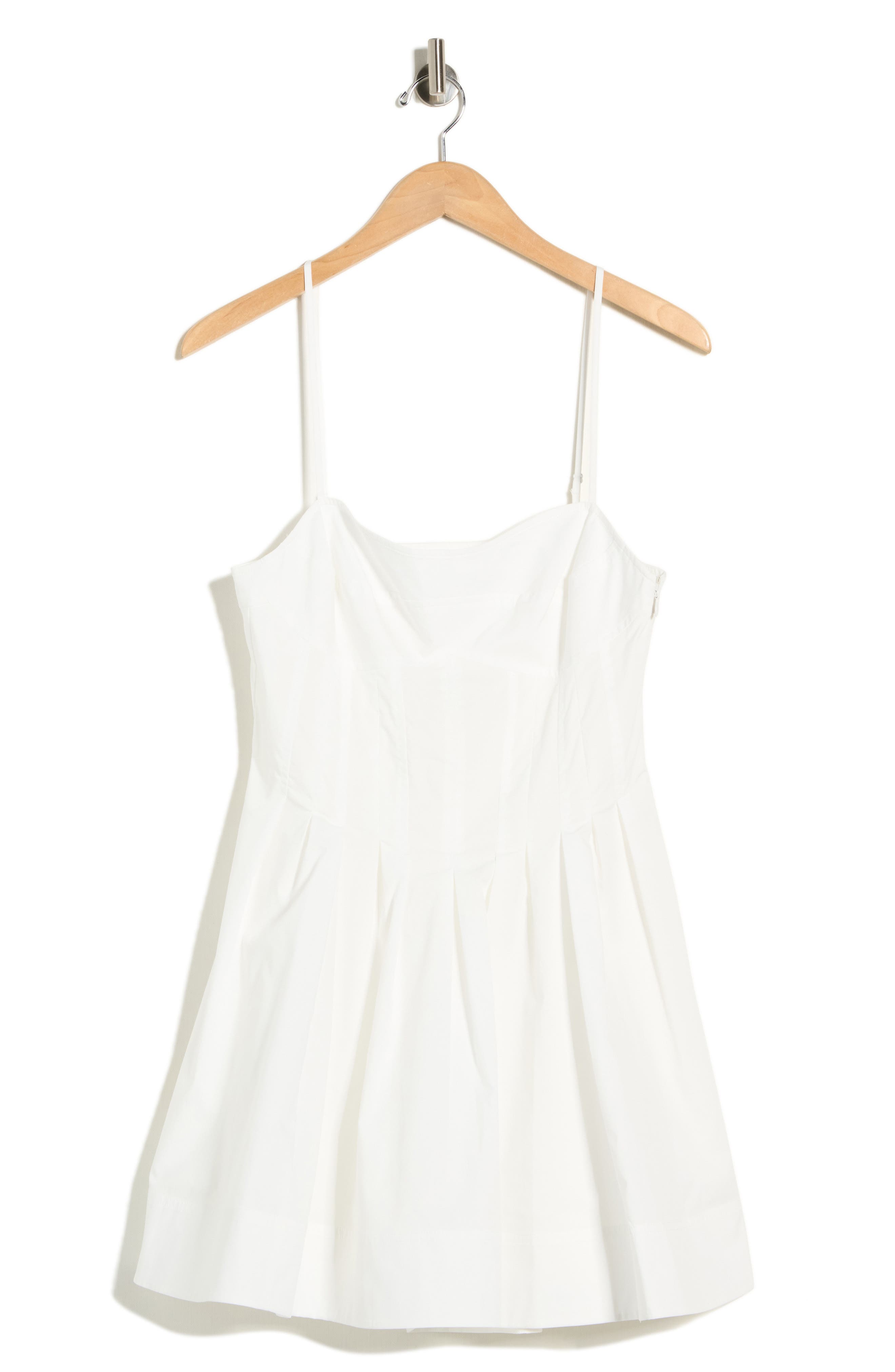 Simkhai Kitt Cotton Blend Fit & Flare Minidress