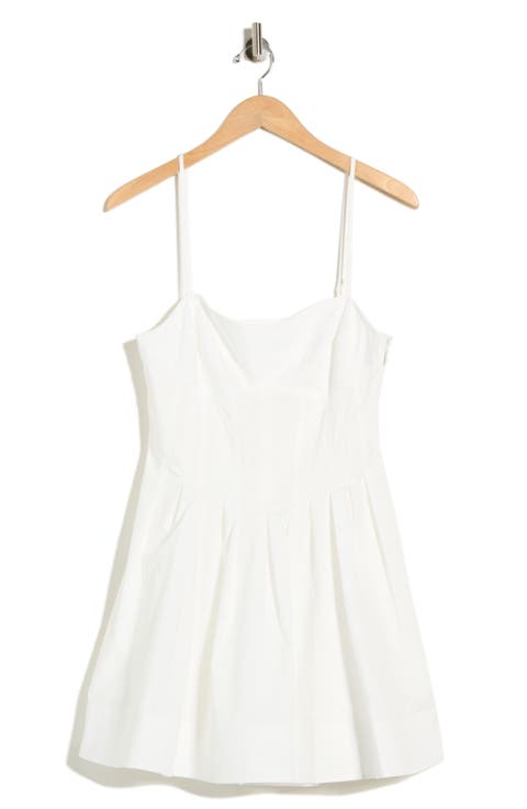 Kitt Cotton Blend Fit & Flare Minidress