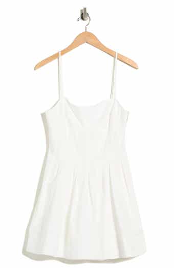 Simkhai Kitt Cotton Blend Fit & Flare Minidress