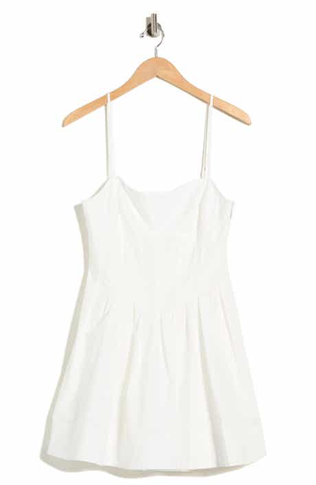 Simkhai Kitt Cotton Blend Fit & Flare Minidress