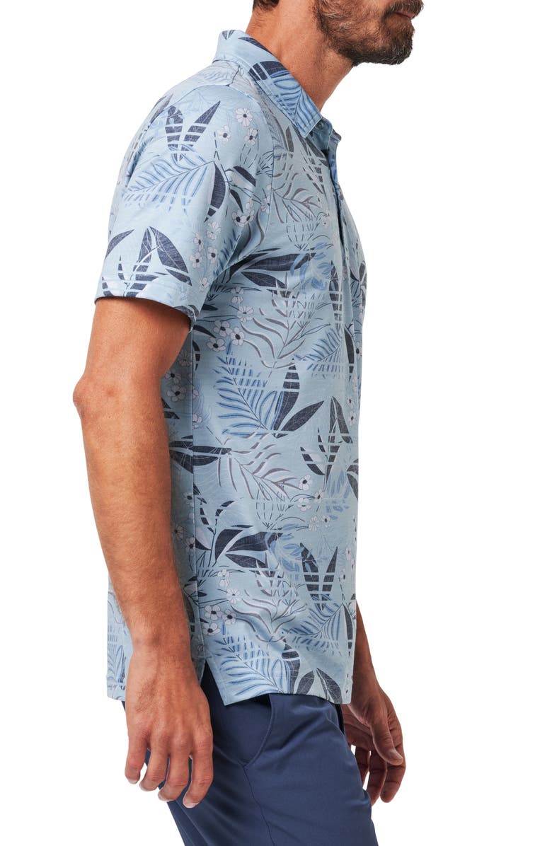 TravisMathew Featherweight Current Polo, Alternate, color, Arona