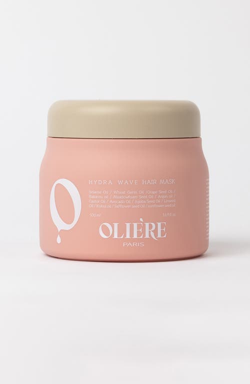 Oliere Paris Hydra Wave Hair Mask In Pink