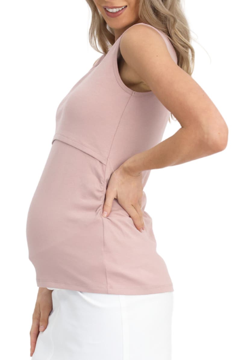 Angel Maternity Maternity/Nursing Tank, Alternate, color, 