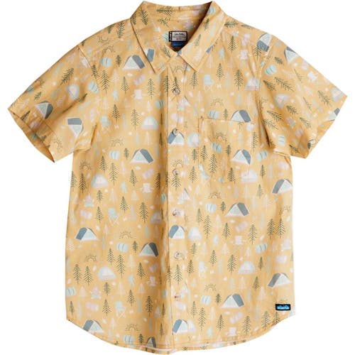 Kavu Girl Party Shirt In Brown