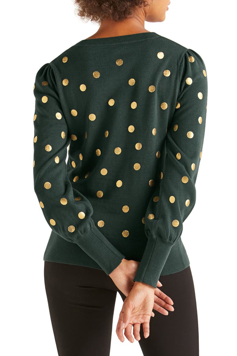 Antonia Crewneck Sweater, Alternate, color, MIDNIGHT GARDEN