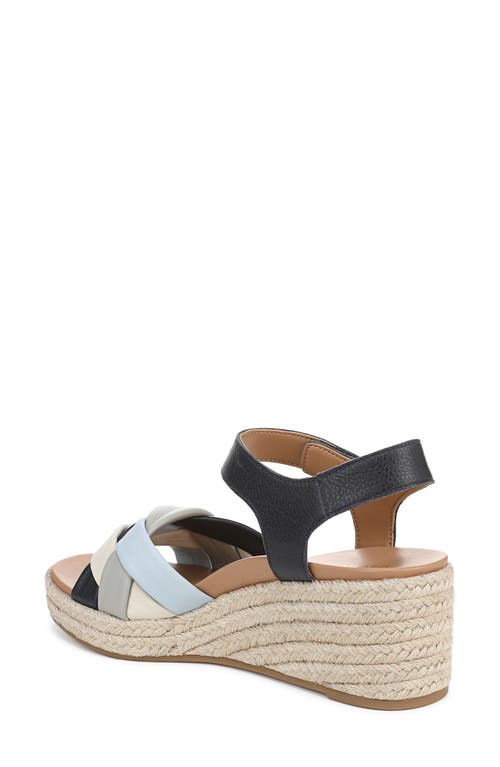 Vionic Saratoga Wedge Espadrille Sandal In Multi