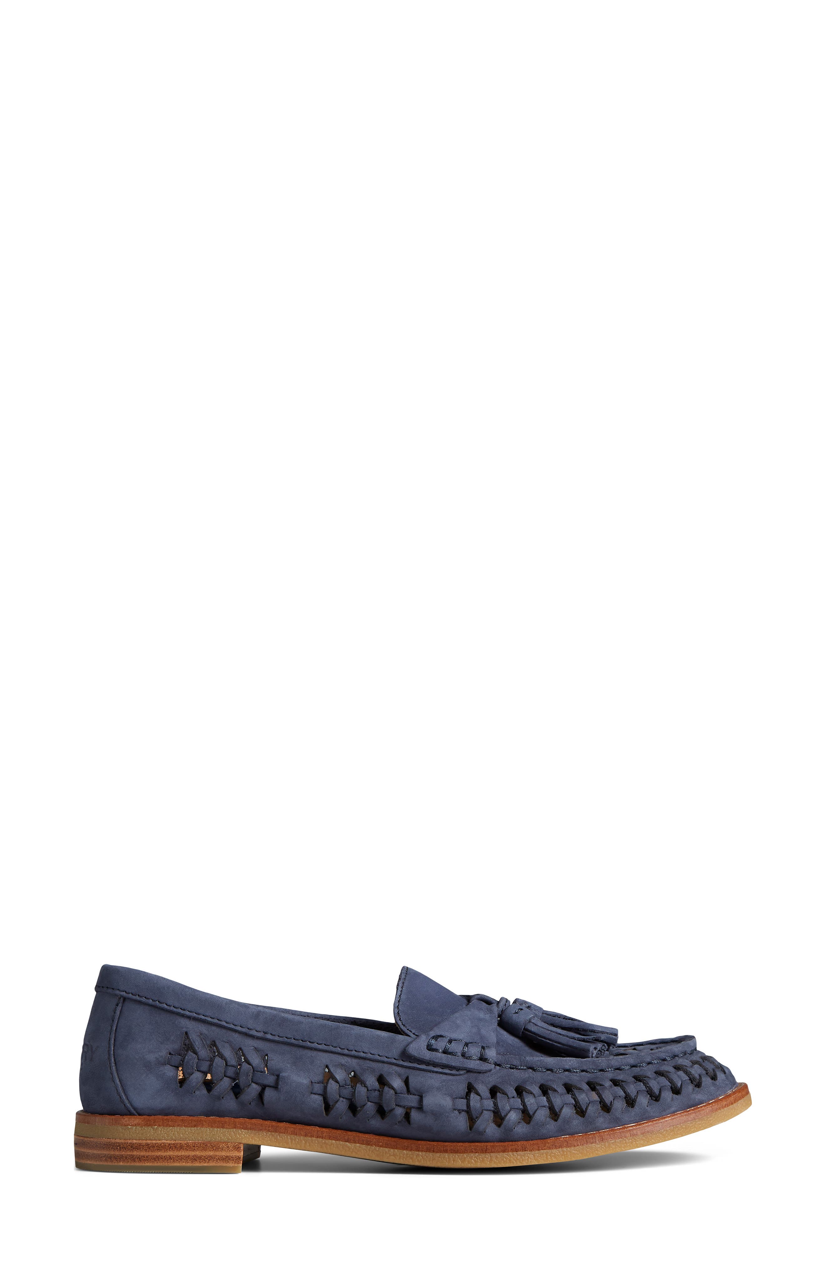 Sperry Seaport Woven Loafer, Alternate, color, NAVY