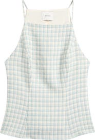 Reformation Finley Sleeveless Linen Top