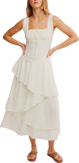 In My Dreams Sleeveless Midi Dress