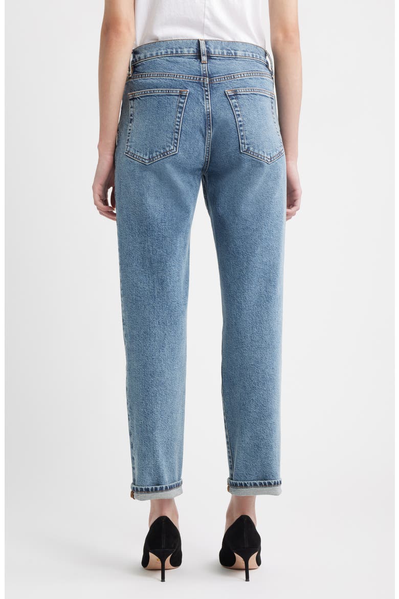 The Borrowed Mid Rise Boyfriend Jeans, Alternate, color, ESCAPE