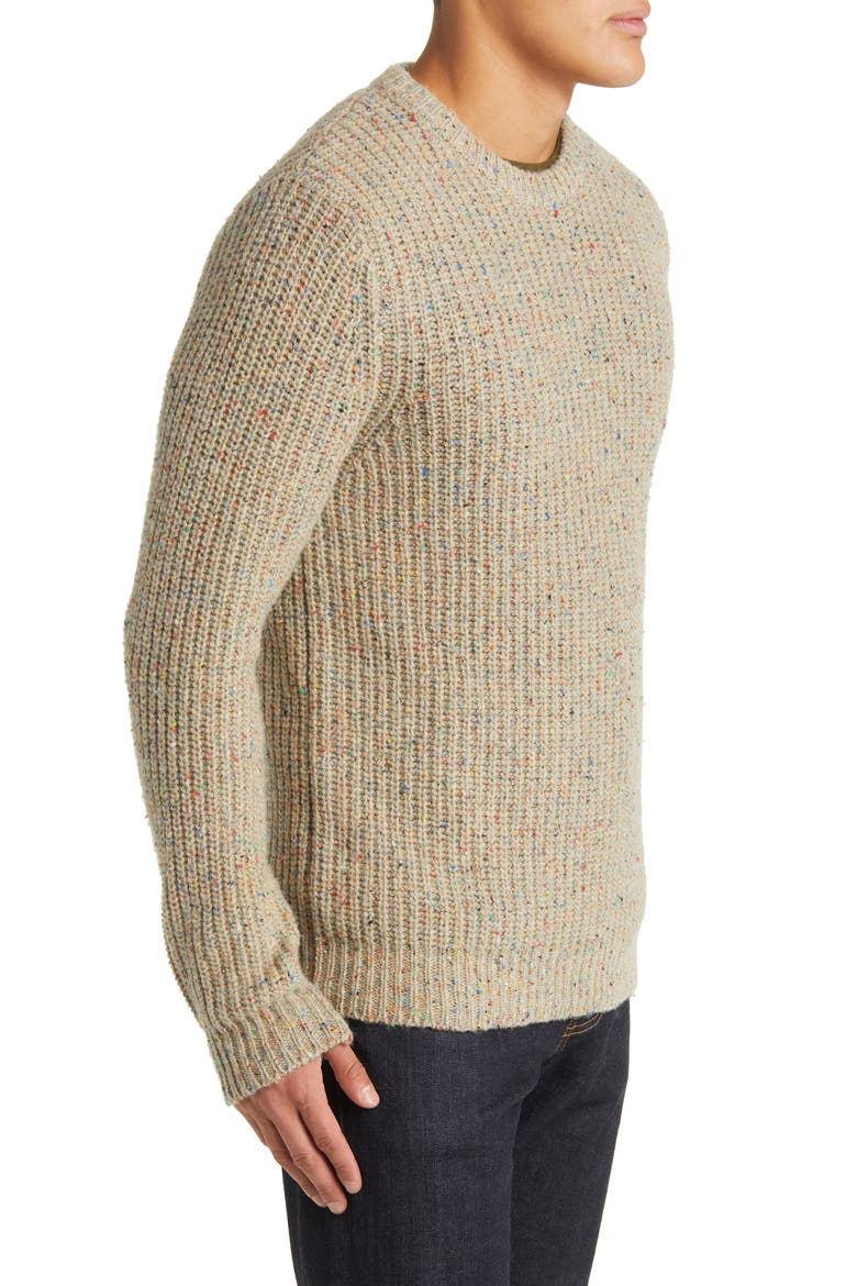 Donegal Wool Blend Sweater, Alternate, color, TAN