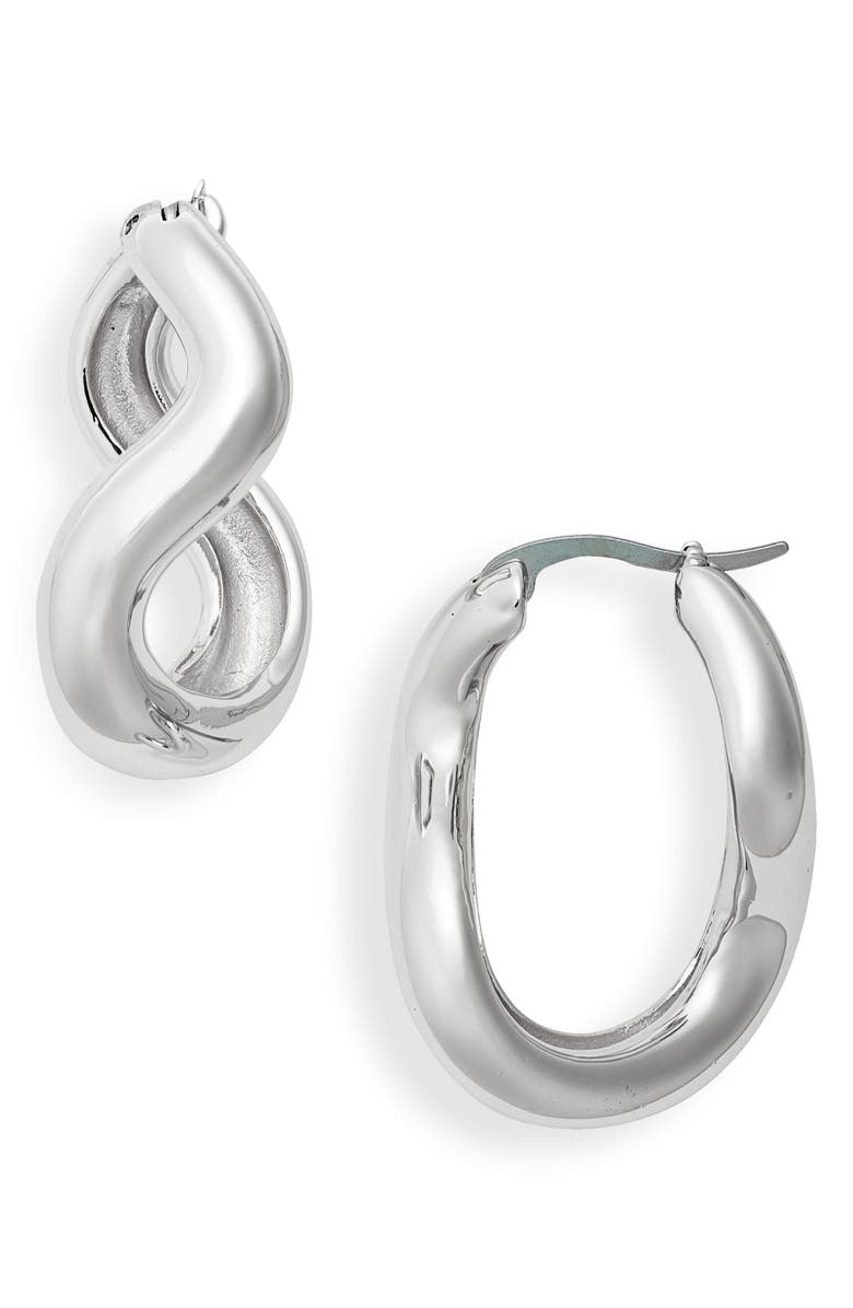 JENNY BIRD Gala Twist Hoop Earrings, Main, color, 