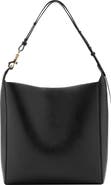 MANGO Dalma Faux Leather Sack Bag
