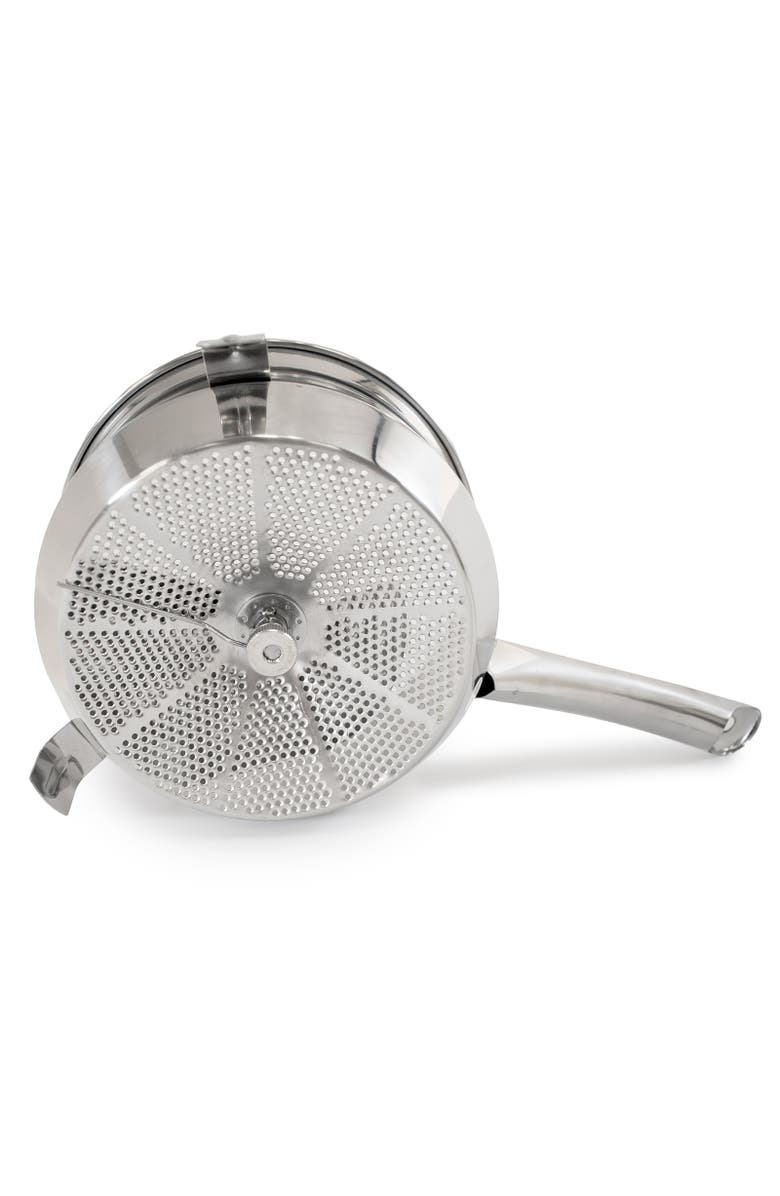 Norpro 2 Quart Multi Purpose Food Mill, Stainless Steel, Alternate, color, Silver