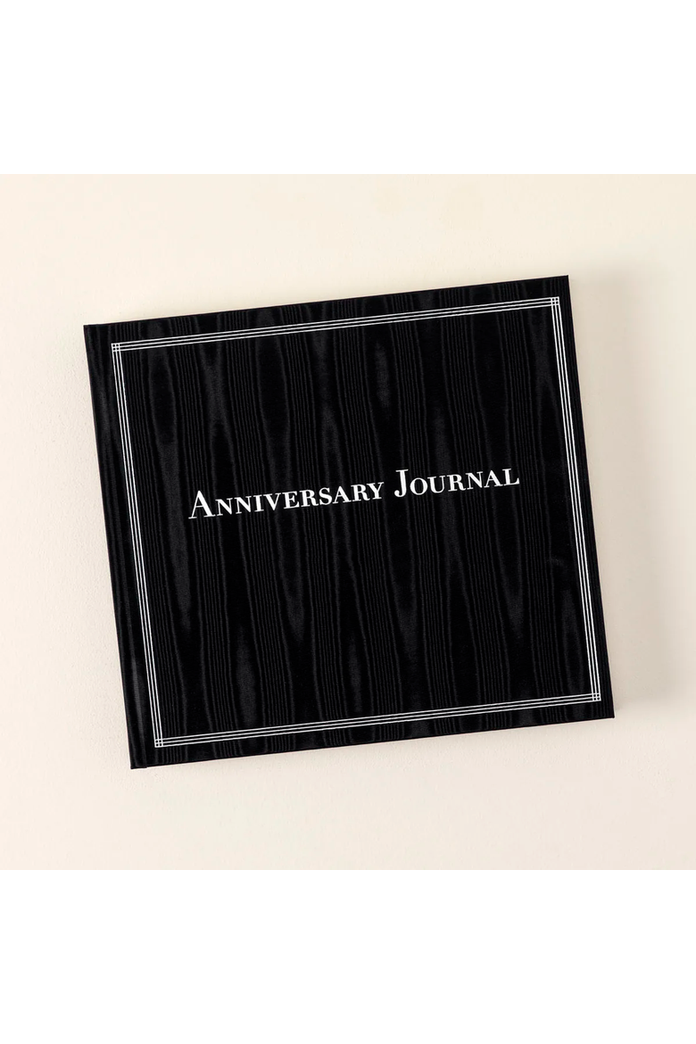 The Anniversary Journal by Stratton Binding Corp., Main, color, Black Silk Moire