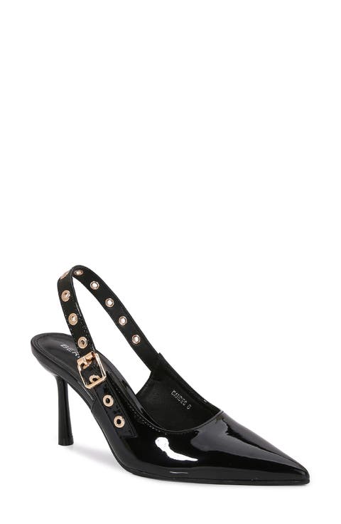 <p>Candes Grommet Slingback Pump (Women)</p>