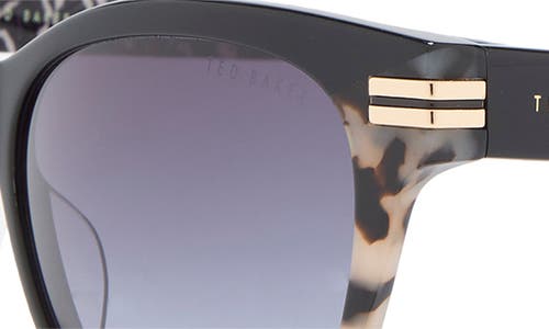 Ted Baker 55mm Gradient Cat Eye Sunglasses In Purple