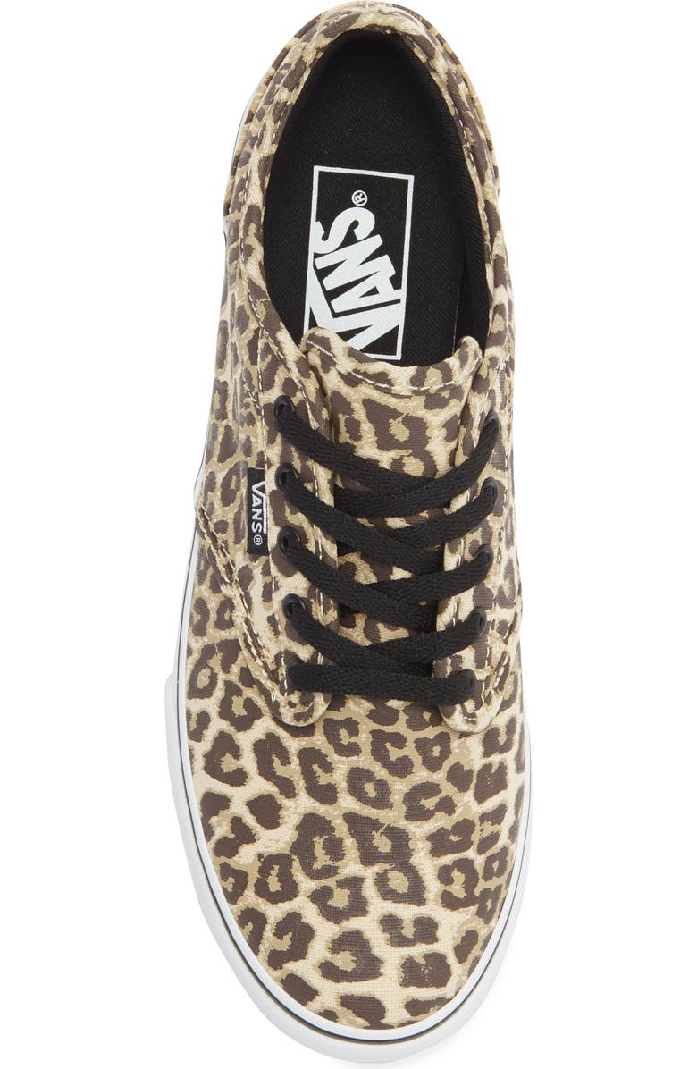 Vans Atwood Canvas Sneaker, Alternate, color, Leopard Black