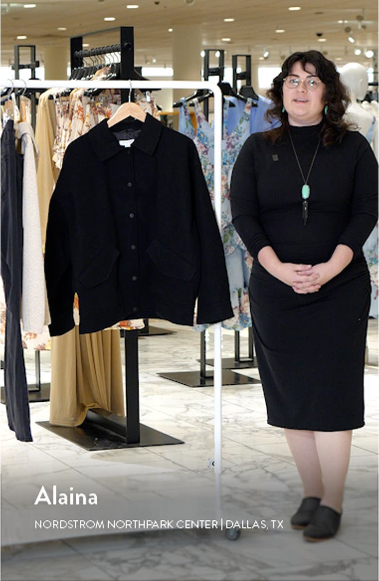 Brushed Bomber Jacket, sales video thumbnail