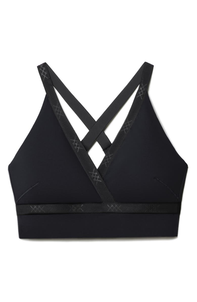 Rhone Banded Hi-Form Sports Bra, Alternate, color, Black