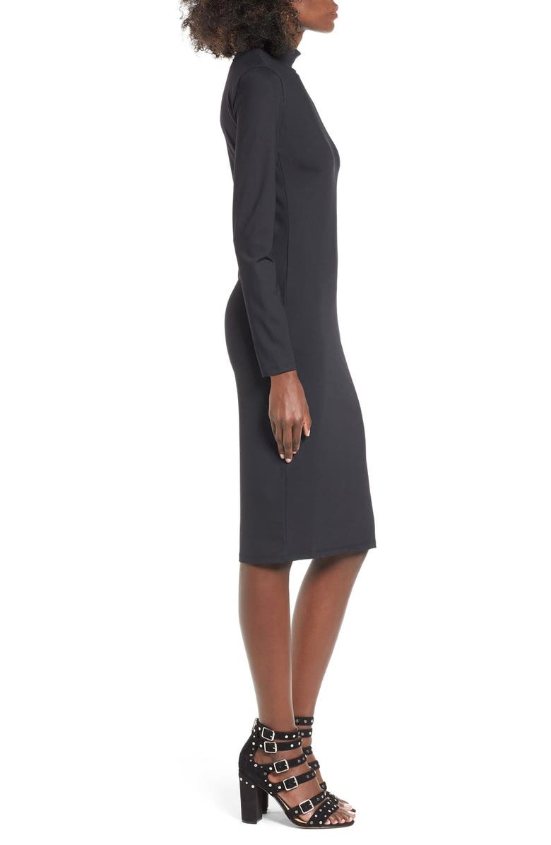 Leith Mock Neck Dress, Alternate, color, 