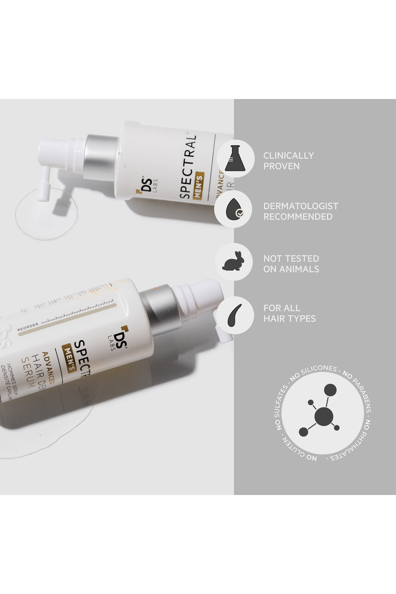 Spectral Men's (DNC-N) Hair Density Serum with Nanoxidil 5%, Alternate, color, No Color