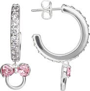 Disney Cubic Zirconia Hoop Earrings