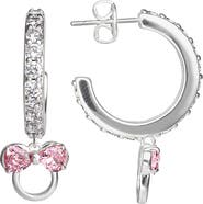 Disney Cubic Zirconia Hoop Earrings