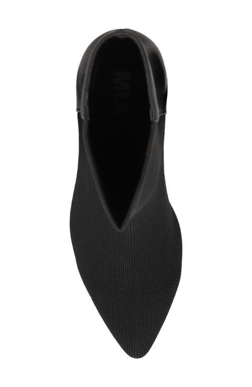 Mia Ediva Pointed Toe Bootie In Black