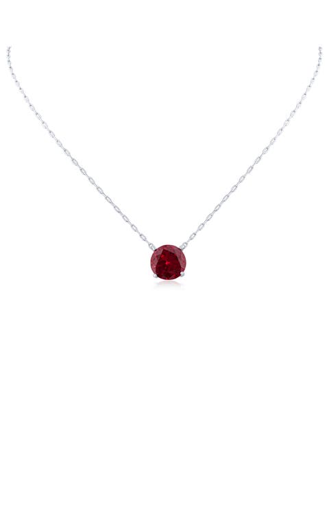 Timeless CZ Pendant Necklace