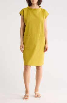 Eileen Fisher Mock Neck Dress