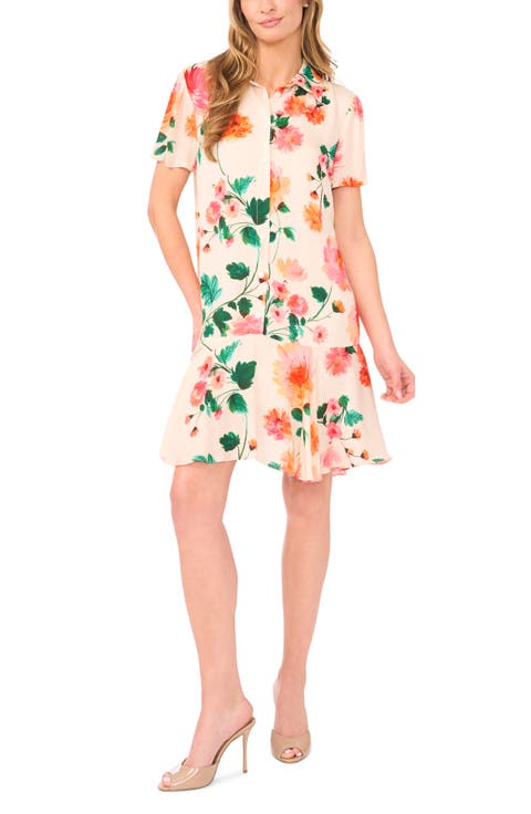 Ellie Ruffle Hem Dress