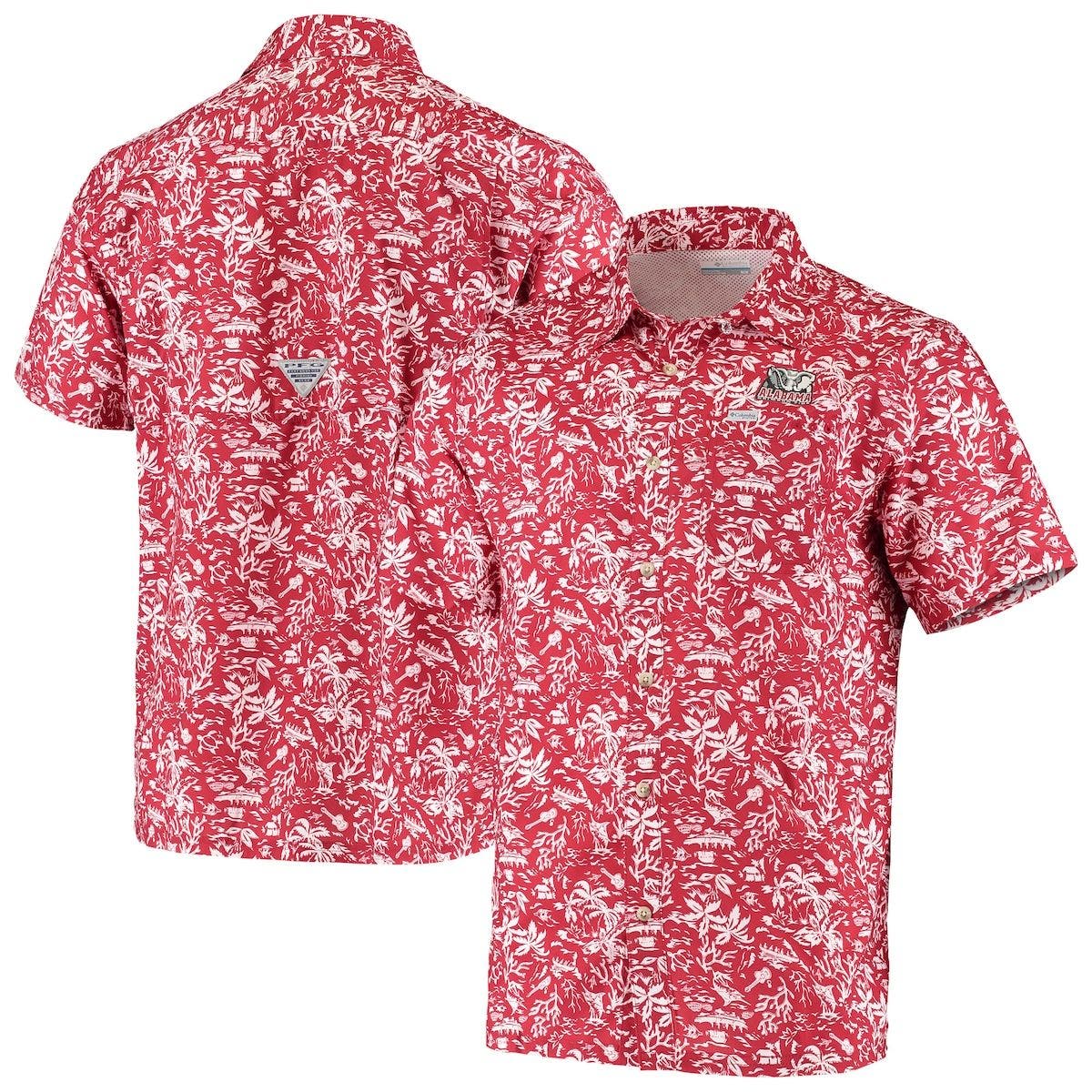 Columbia Men's Columbia Crimson Alabama Crimson Tide Super Slack Tide ...