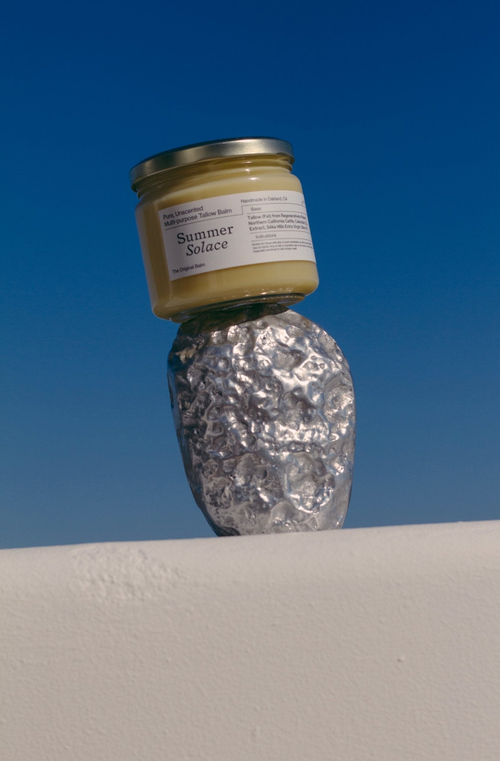 SUMMER SOLACE TALLOW SUMMER SOLACE TALLOW PURE UNSCENTED BULK TALLOW BALM 