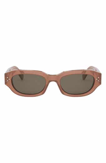 Bold 3 Dots 54mm Geometric Sunglasses