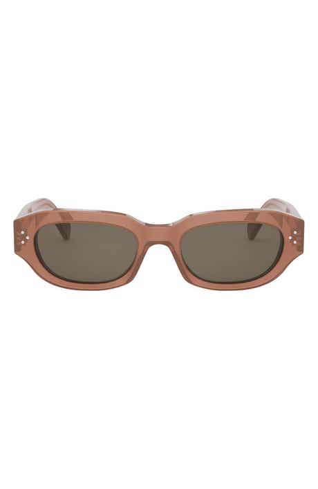 Bold 3 Dots 54mm Geometric Sunglasses