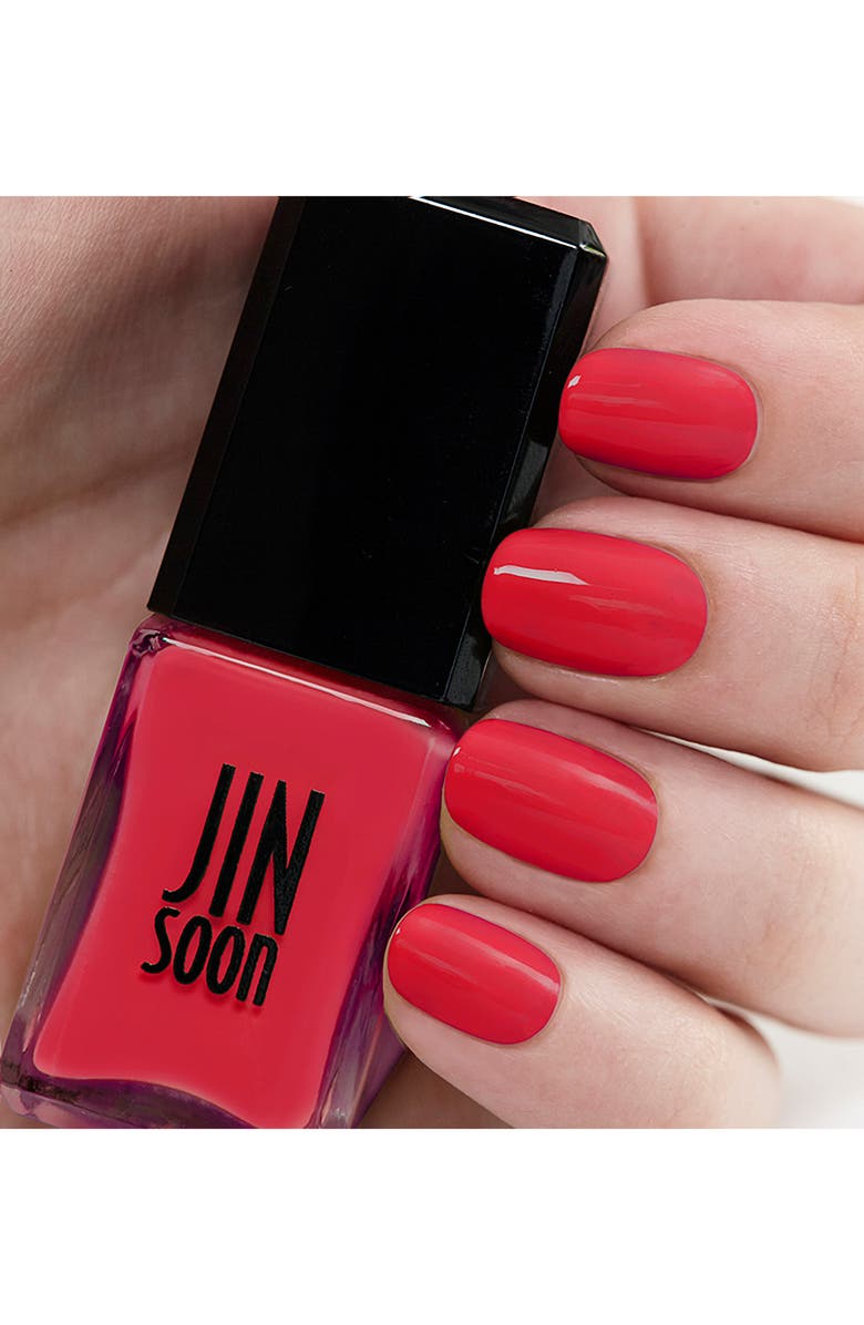 JINsoon 'Coral Peony' Nail Lacquer, Alternate, color,