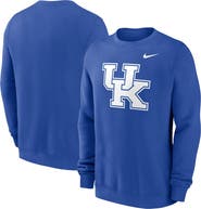 Nike Men's Nike Royal Kentucky Wildcats Primetime Fleece Pullover Sweatshirt