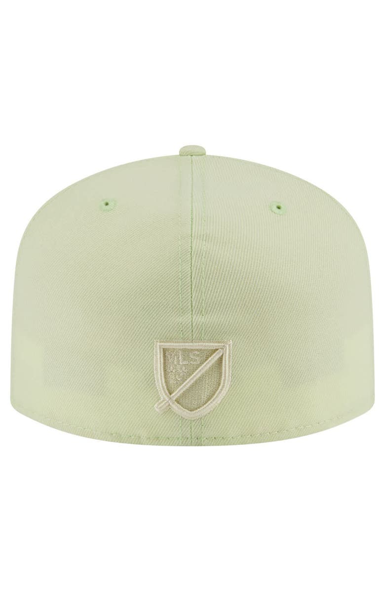 New Era Men's New Era Green Portland Timbers Color Pack A-Frame 59FIFTY Fitted Hat, Alternate, color, Green
