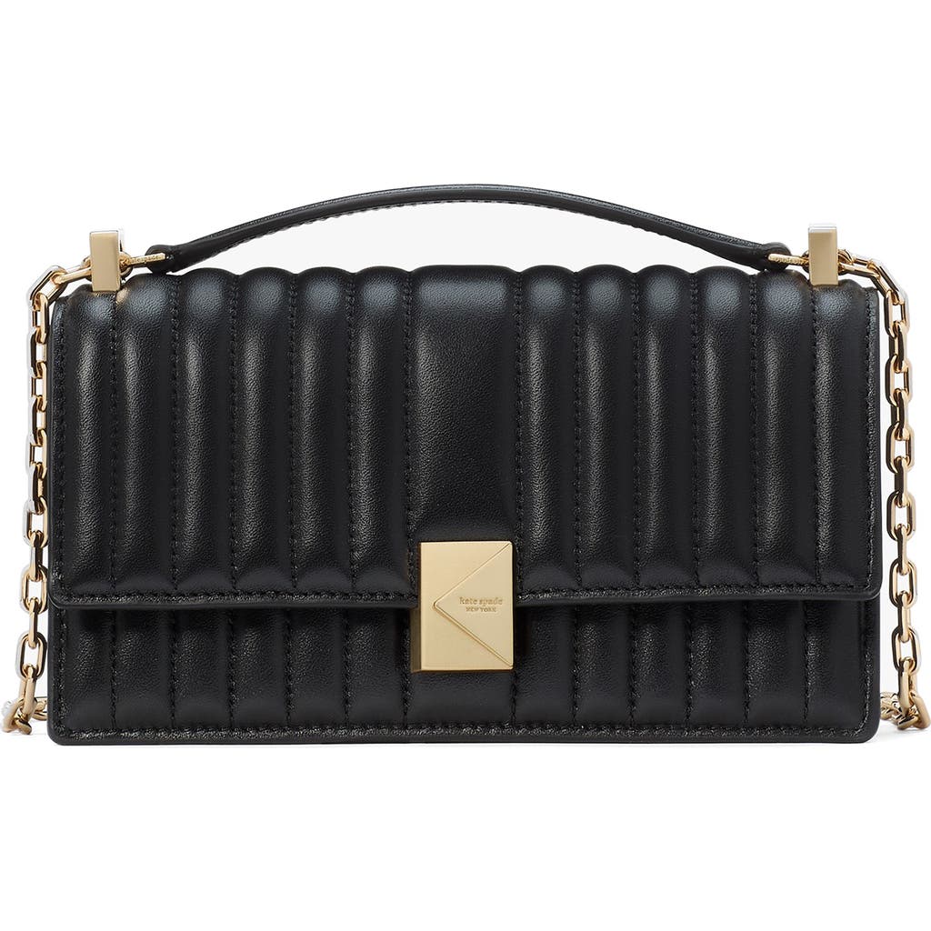 Kate Spade New York Mini Deco Quilted Leather Convertible Crossbody Bag