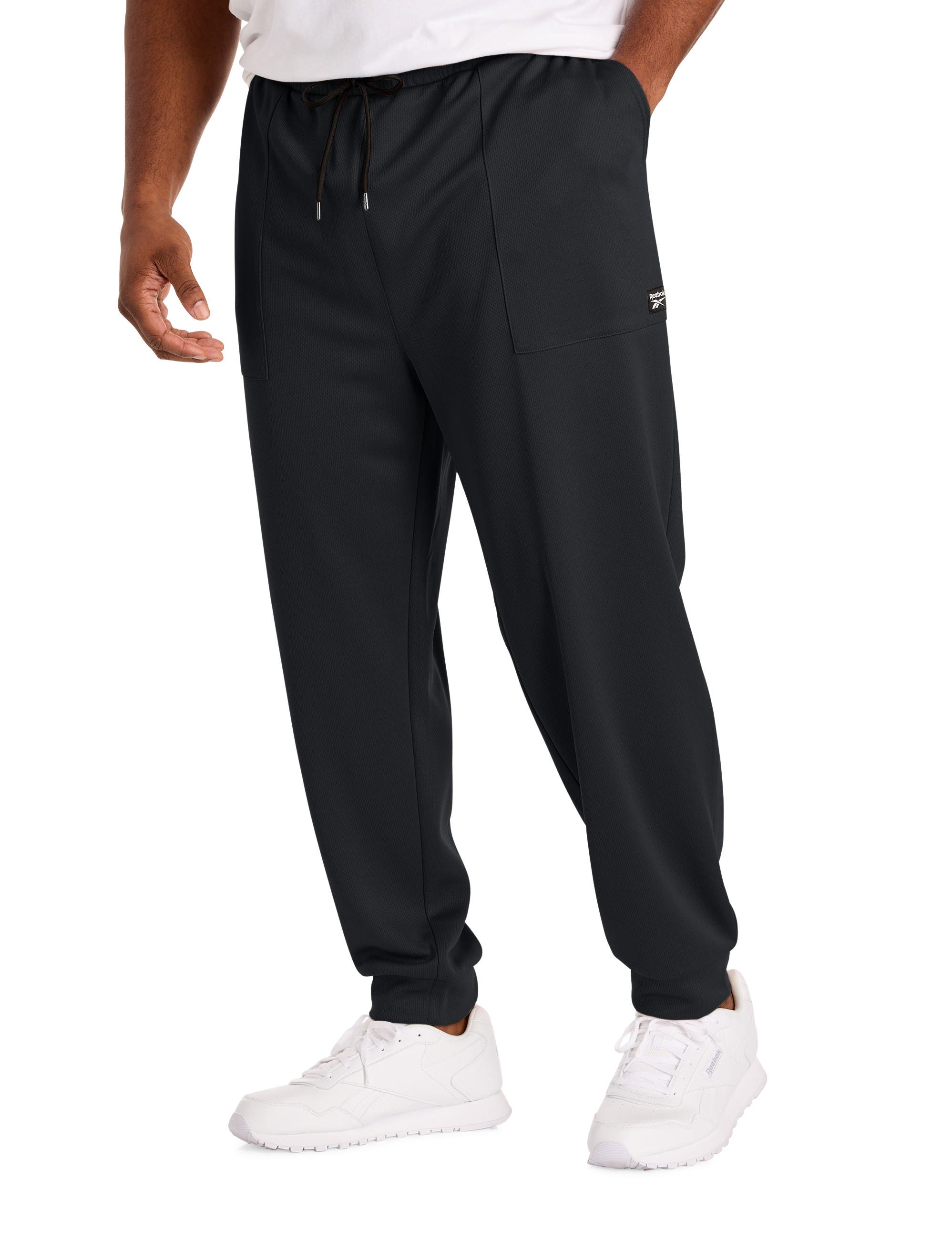 Big & Tall Birdseye Performance Textured Joggers