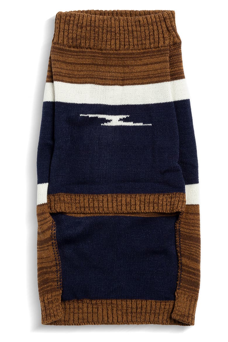 Logo Jacquard Dog Sweater, Alternate, color, BROWN
