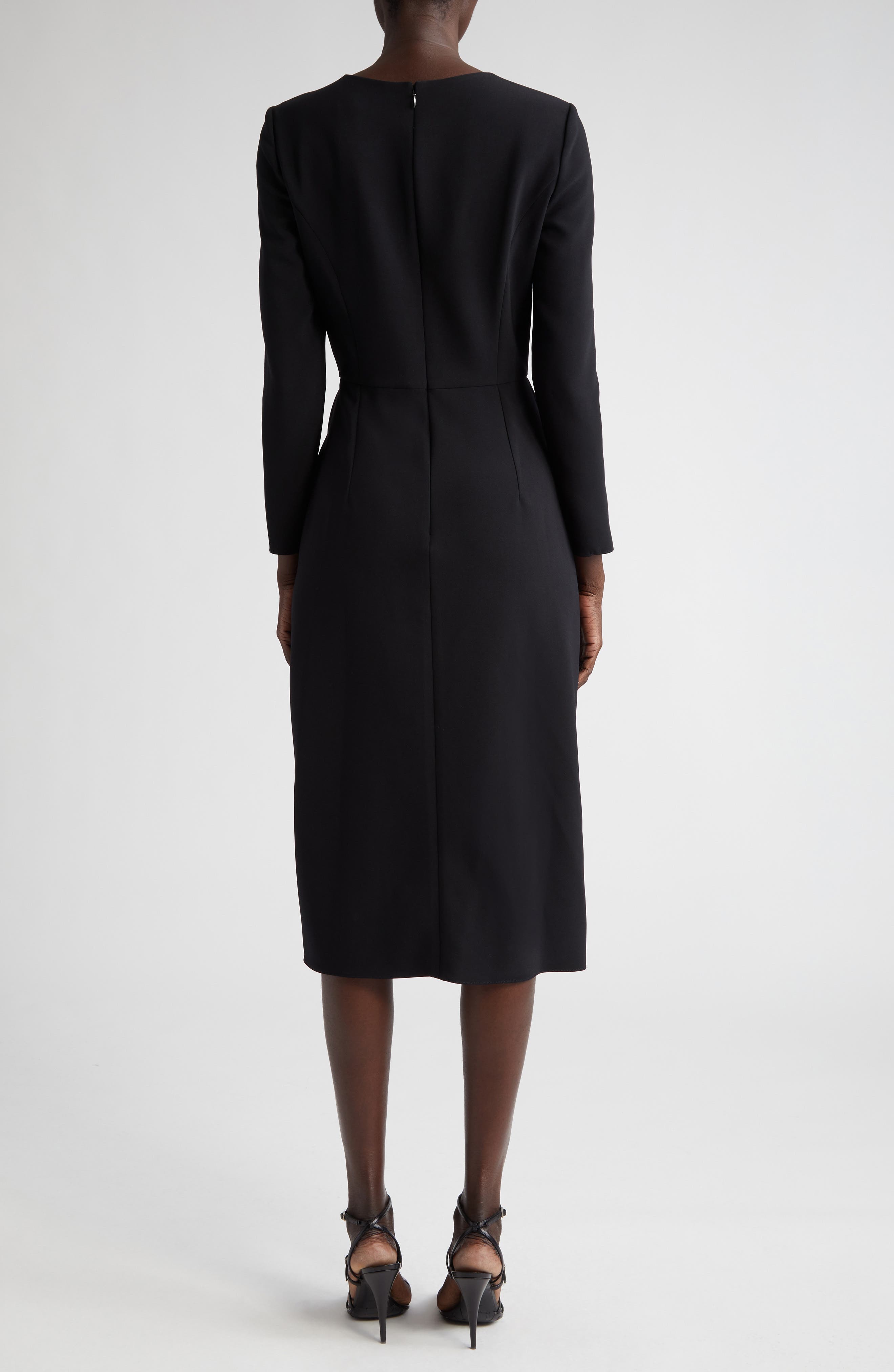 pleated tulip dress Pleated Tulip Midi Dress Medium