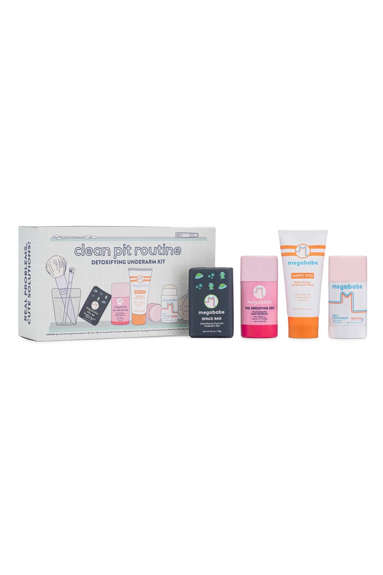 Clean Pit Routine Detoxifying Underarm Set, Main, color, NO COLOR