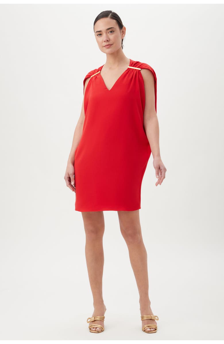 Trina Turk Kanpeki Dress - Reina Red, Main, color,