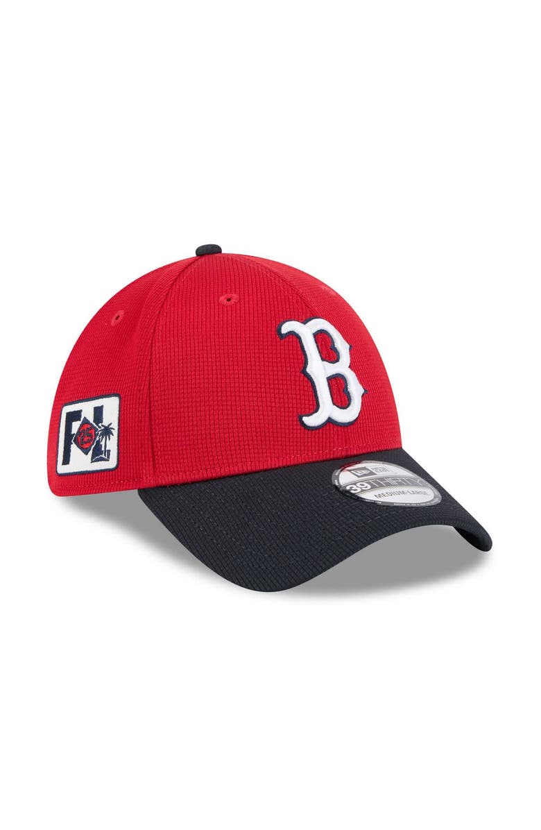 New Era Men's New Era Red/Navy Boston Red Sox 2025 Spring Training 39THIRTY Flex Hat, Main, color, Red