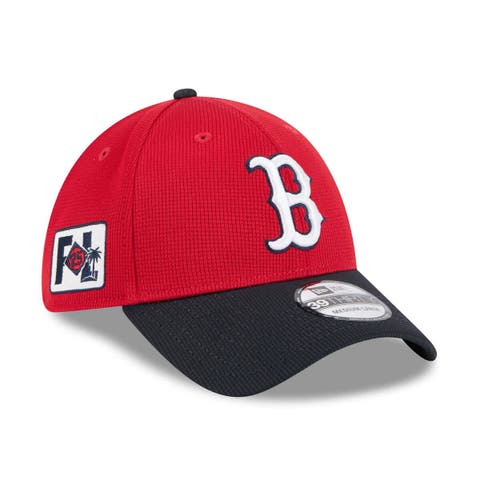 Men's New Era  Red/Navy Boston Red Sox 2025 Spring Training 39THIRTY Flex Hat