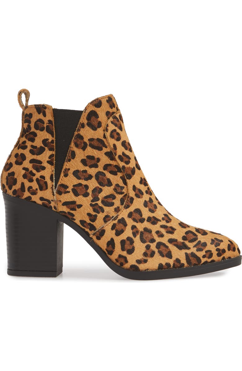 MIA Trinaa Genuine Calf Hair Chelsea Boot, Alternate, color,